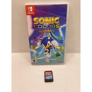 Sonic Colors Ultimate - Nintendo Switch Game 2021. Complete in box, Plays great.